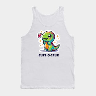 Cute Dinosaur T Rex Tank Top